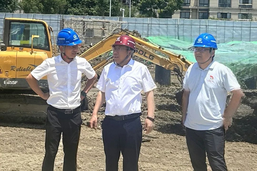 公司黨委書記、董事長李明華到蘇州清樹灣項目檢查指導工作.jpg